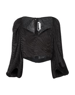 Rotate Birger Christensen Top in Black — Size S | BNWT