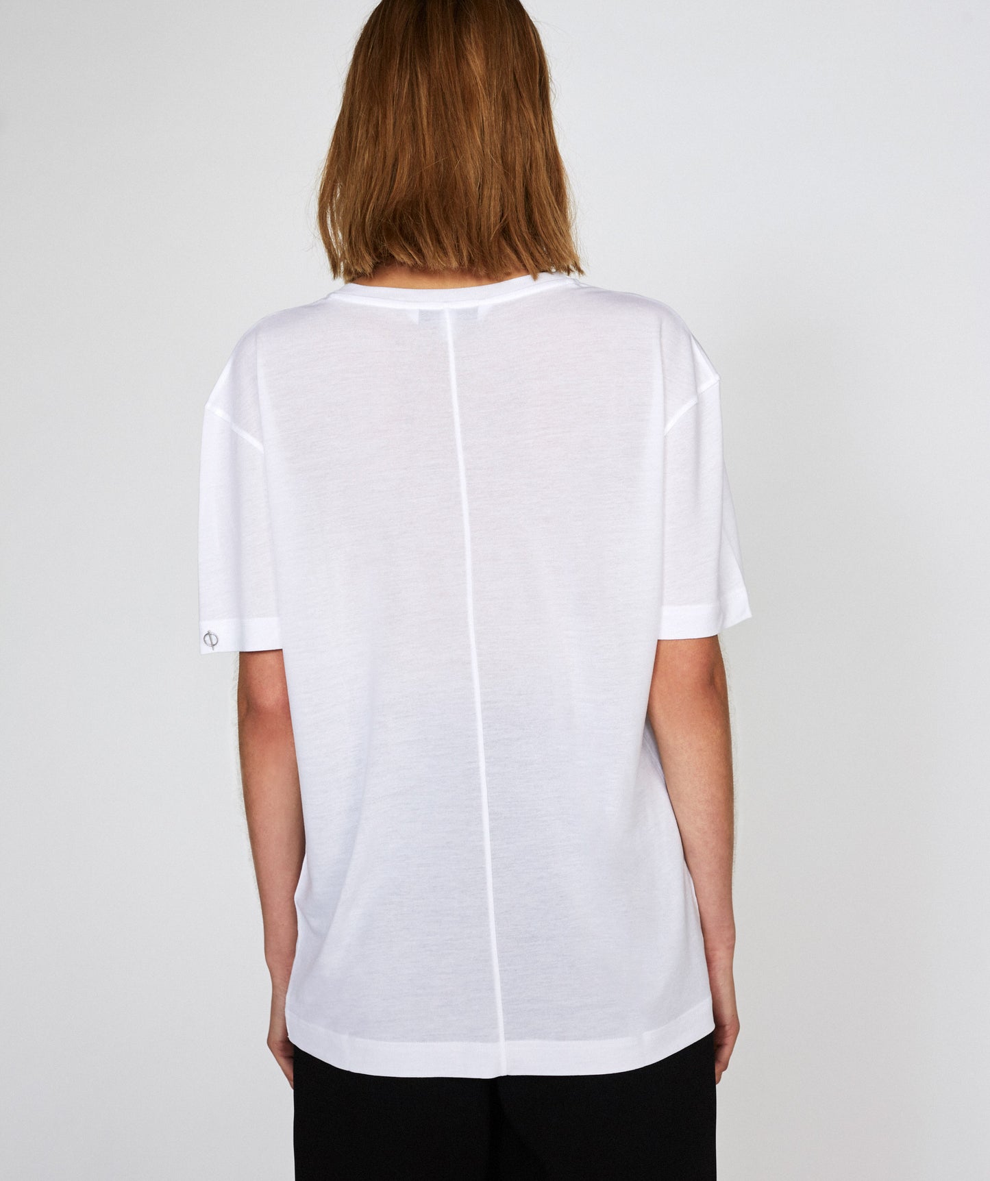 Outline London Womens Duke Tee T-shirt in white