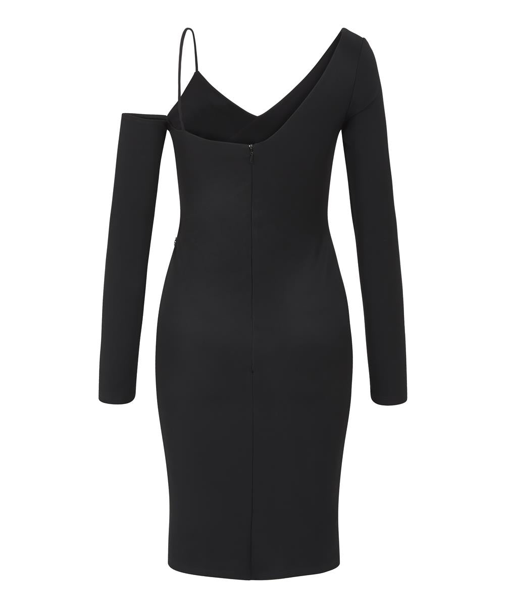 Womens Outline London Barbican Dress in Black