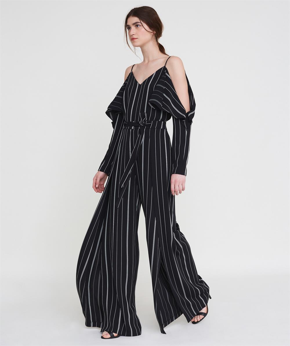 Womens Outline London Fair Trouser in Black
