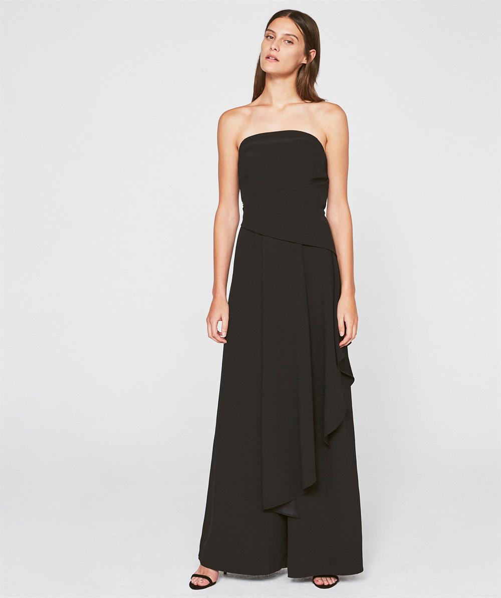 Womens Outline London Monument Jumpsuit in Black