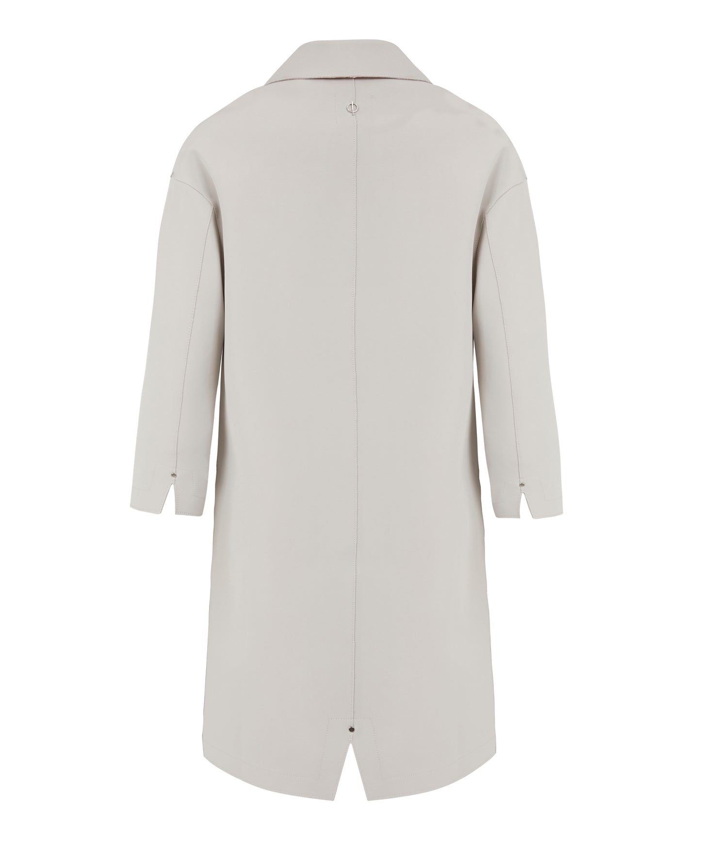 Outline London Womens Columbia Coat in Pebble