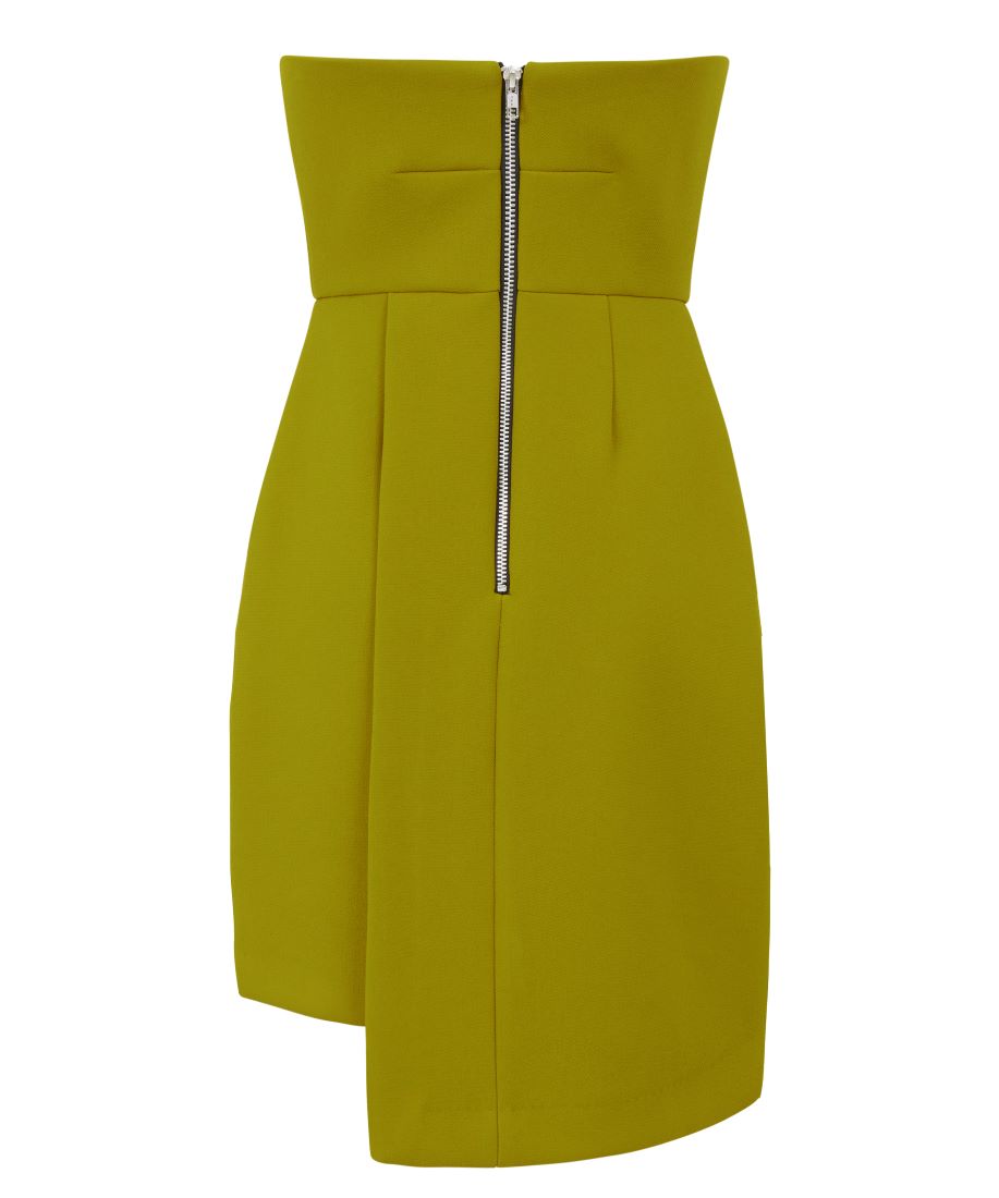 Outline London Womens Lownes Dress in Lime
