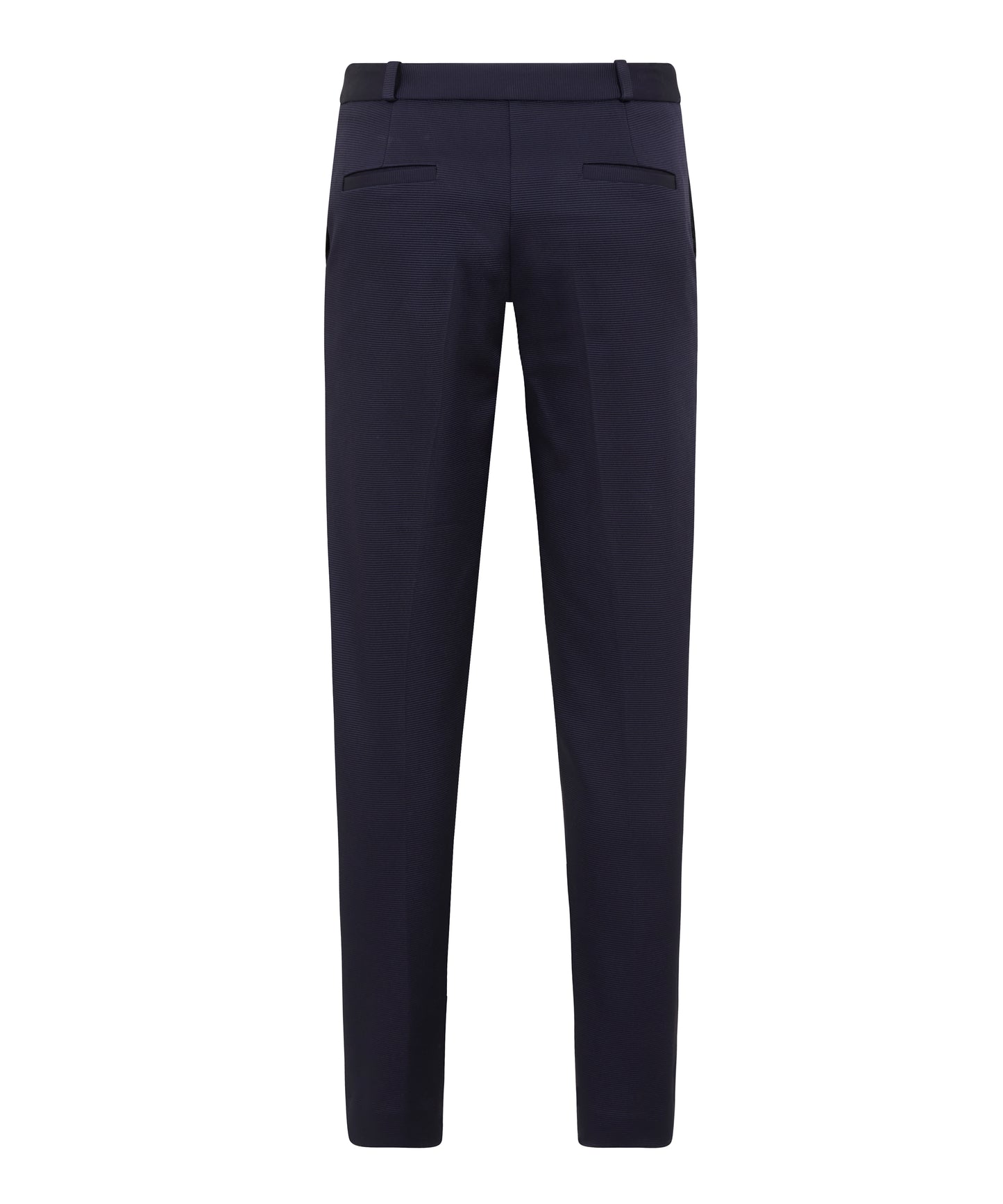 Outline London Womens Oval Trousers in Navy