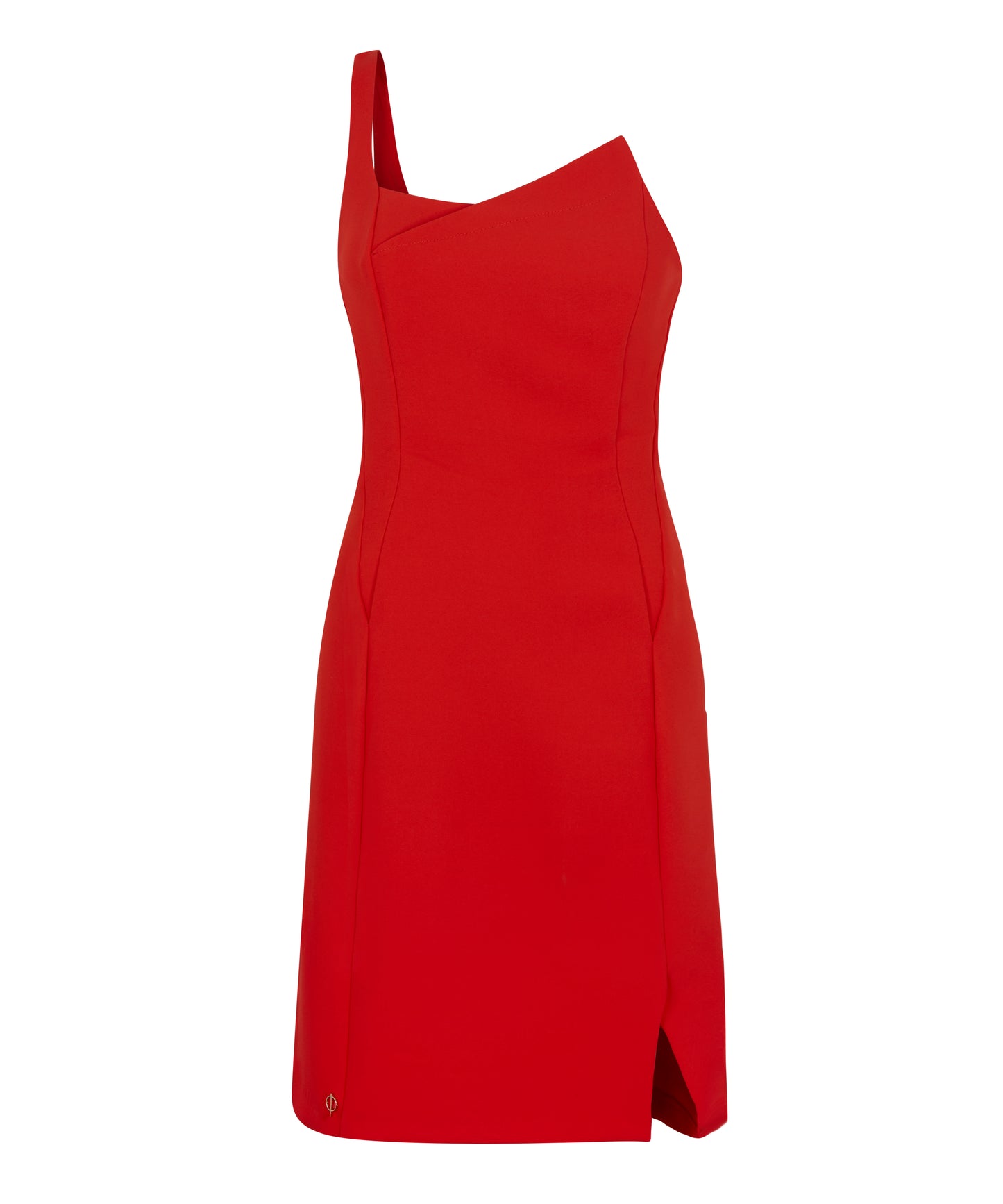 Outline London Womens Portobello Dress in Red