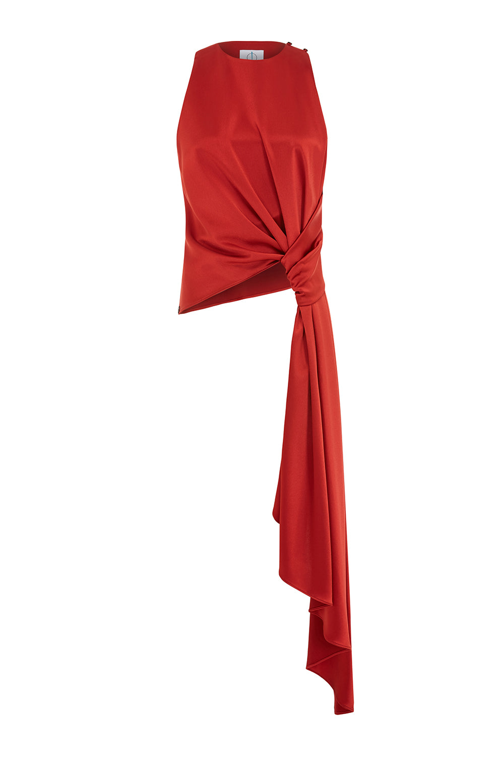 Outline London Womens Venice Top with Tassel in Red