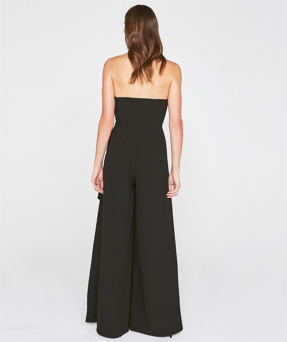 Womens Outline London Monument Jumpsuit in Black