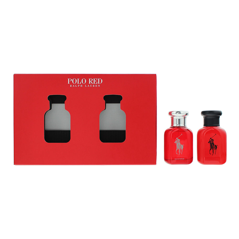 Ralph Lauren Polo Red 2 Piece Gift Set Eau De Parfum 40ml Eau De Toilette 40ml