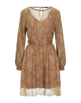 Sisté's Mini Dress in Camel — Size S | BNWT