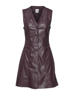 Attic And Barn Mini Dress in Burgundy — Size L | BNWT