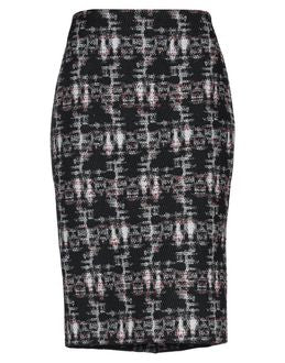 Botondi Couture Midi Skirt in Black — Size XL | BNWT
