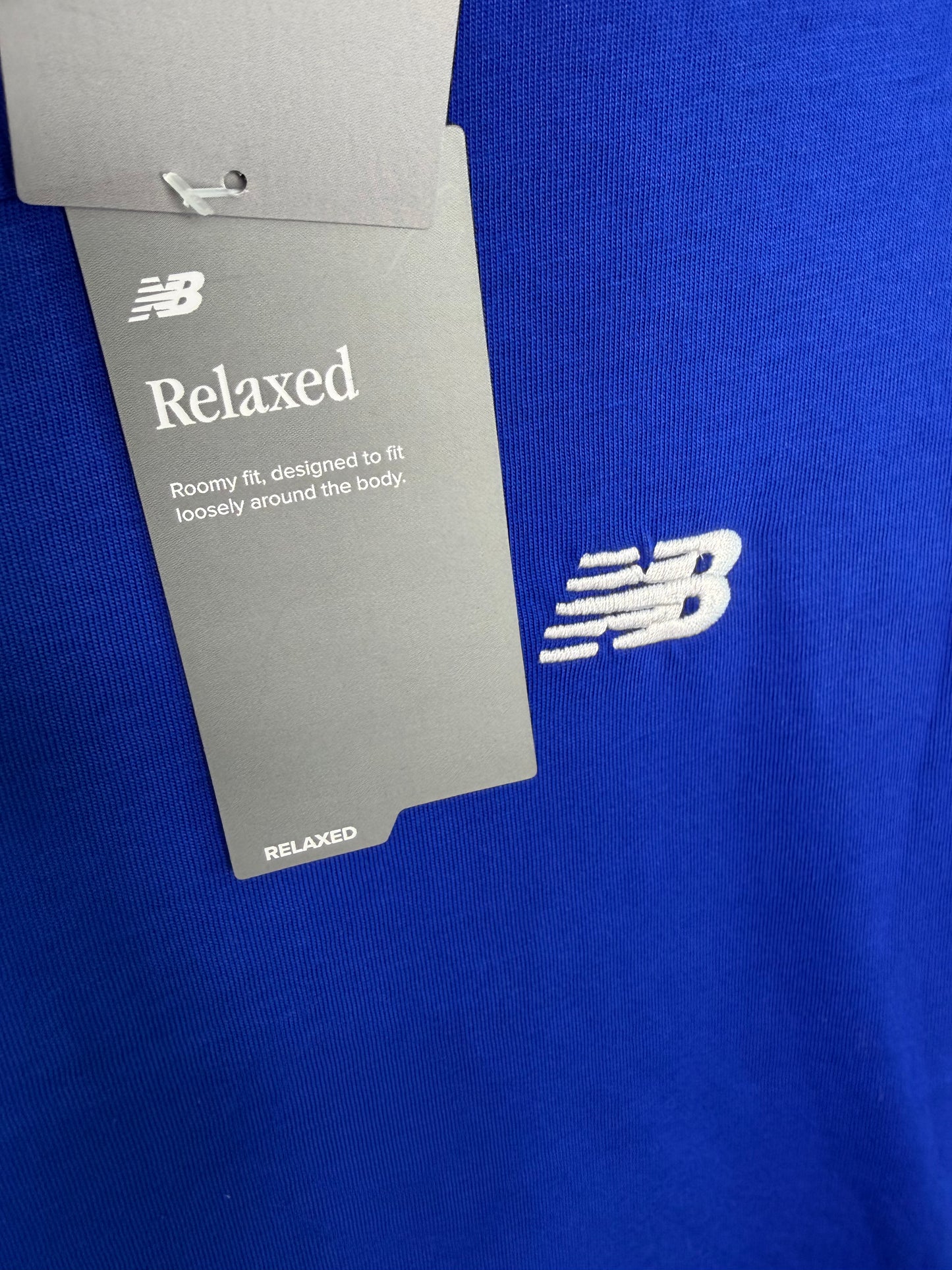 New Balance Boys 9 - 10 years T-shirt Blue