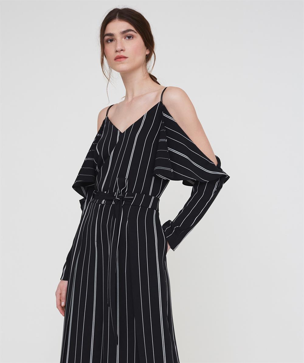 Womens Outline London Fair Trouser in Black
