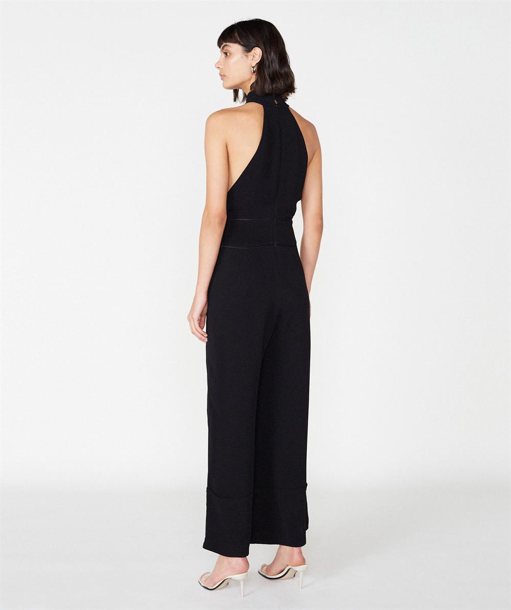 Womens Outline London Cooper Jumpsuit in Black