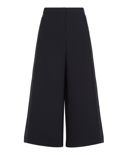 Outline London Womens Hammersmith Culotte trouser in Black