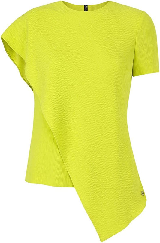 Outline London Womens Judet Top in Lime