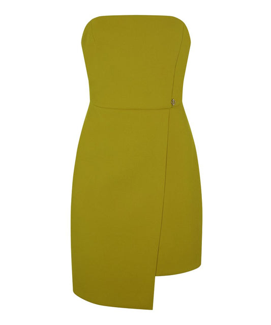 Outline London Womens Lownes Dress in Lime