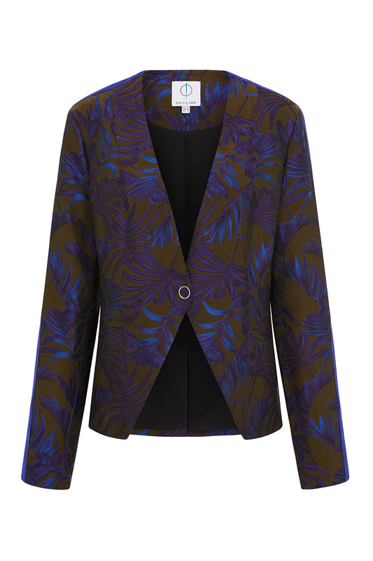 Outline London Womens Maygrove Jacket in Floral