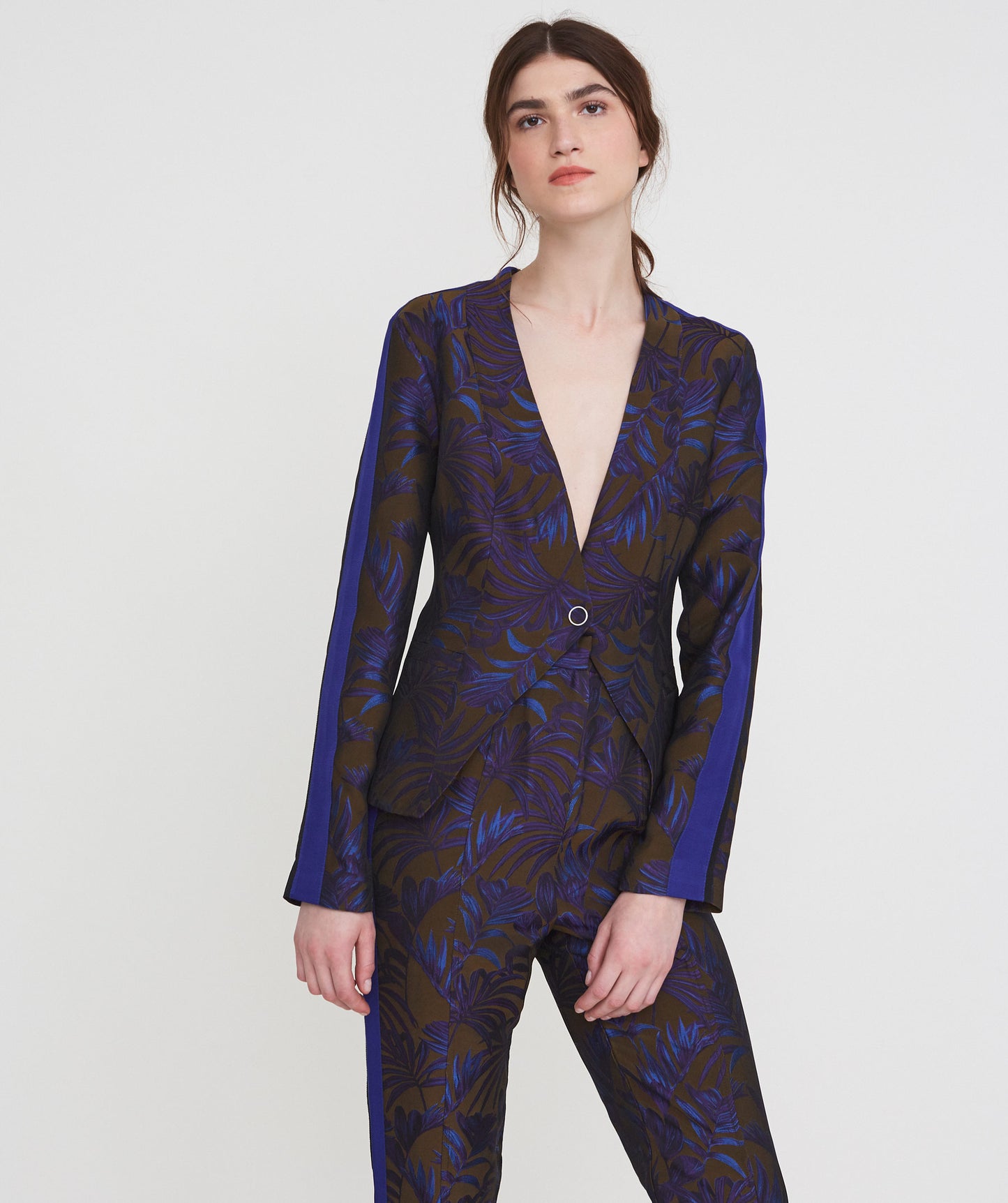 Outline London Womens Maygrove Jacket in Floral