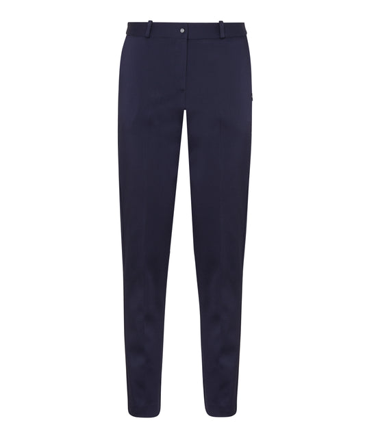 Outline London Womens Oval Trousers in Navy