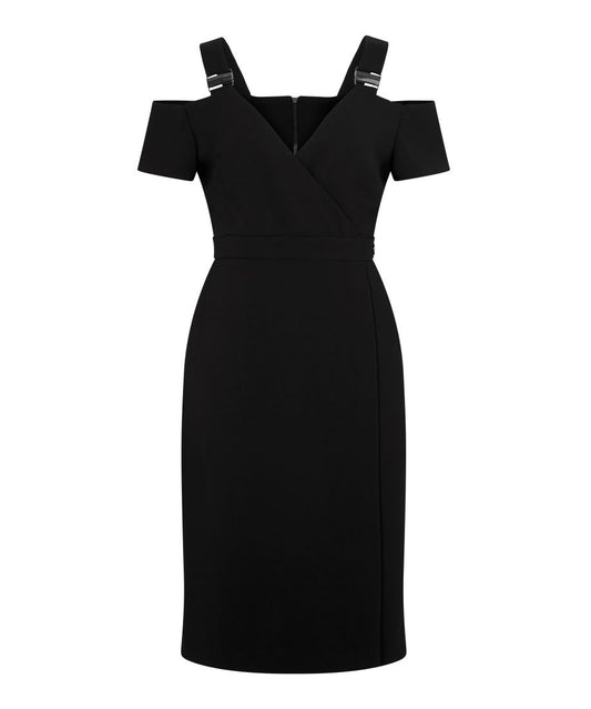 Outline London Womens Picadilly Dress in Black