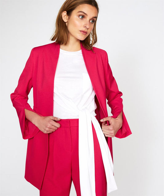 Womens Outline London The Blake Jacket in Pink